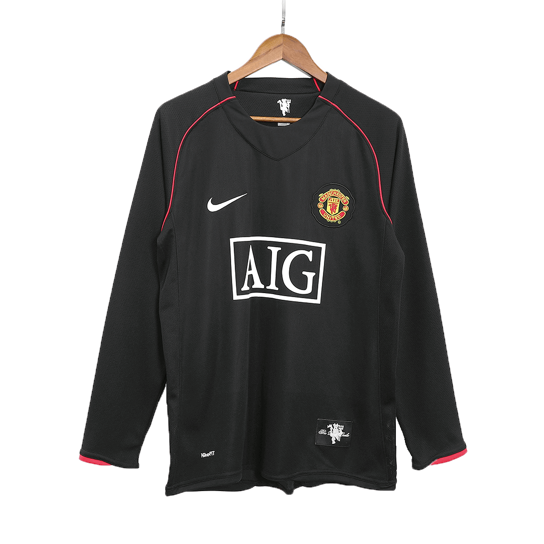 RONALDO #7 Manchester United Bortatröja 2007/08 Retro Tröja
Svart