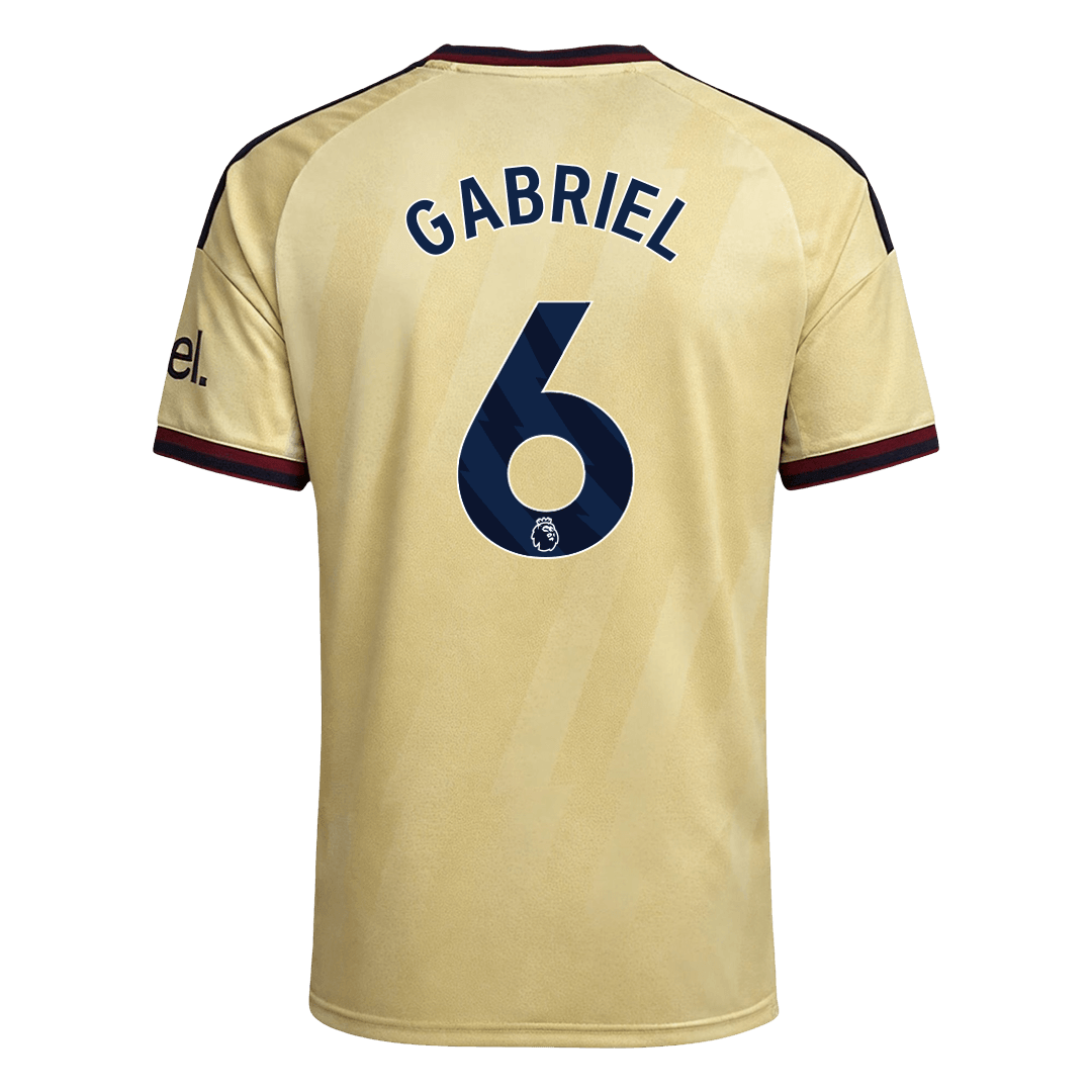 Arsenal Tröja GABRIEL #6 2026/27 Tredje Autentisk Gul