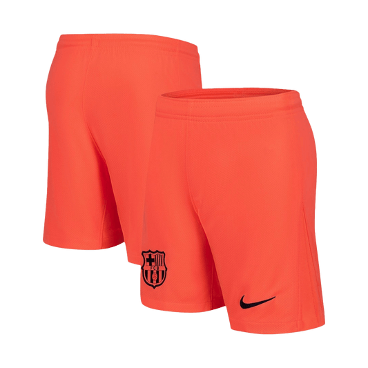 Barcelona Tröja Tredjeställ 2025/26 Orange-1