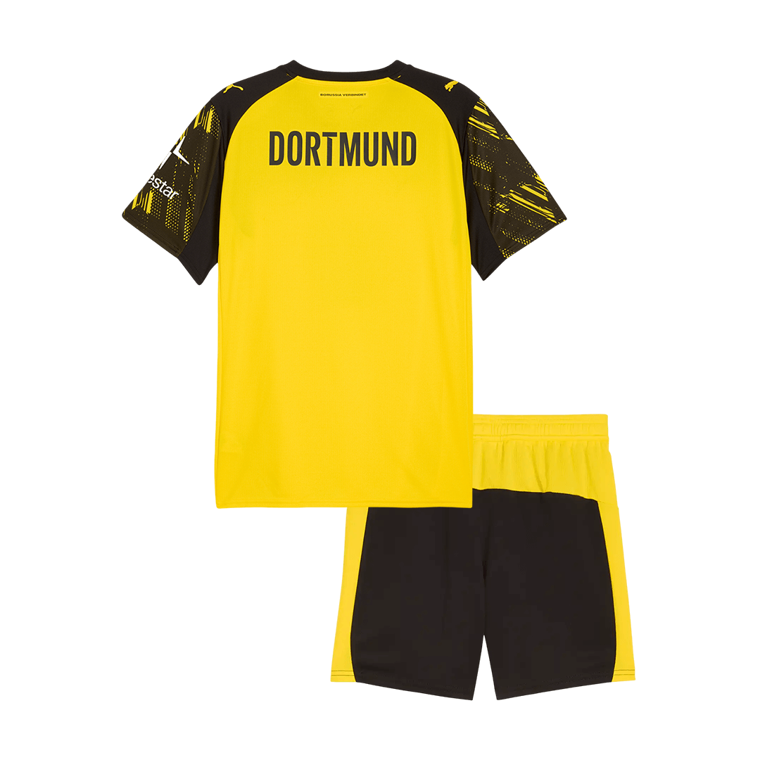 Borussia Dortmund Tröja 2025/26 Hemma Gul Barn