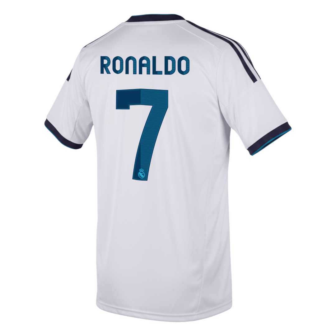 RONALDO #7 Real Madrid Hemmatröja 2012/13 Retro Tröja
Vit