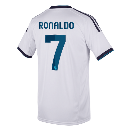 RONALDO #7 Real Madrid Hemmatröja 2012/13 Retro Tröja
Vit-1