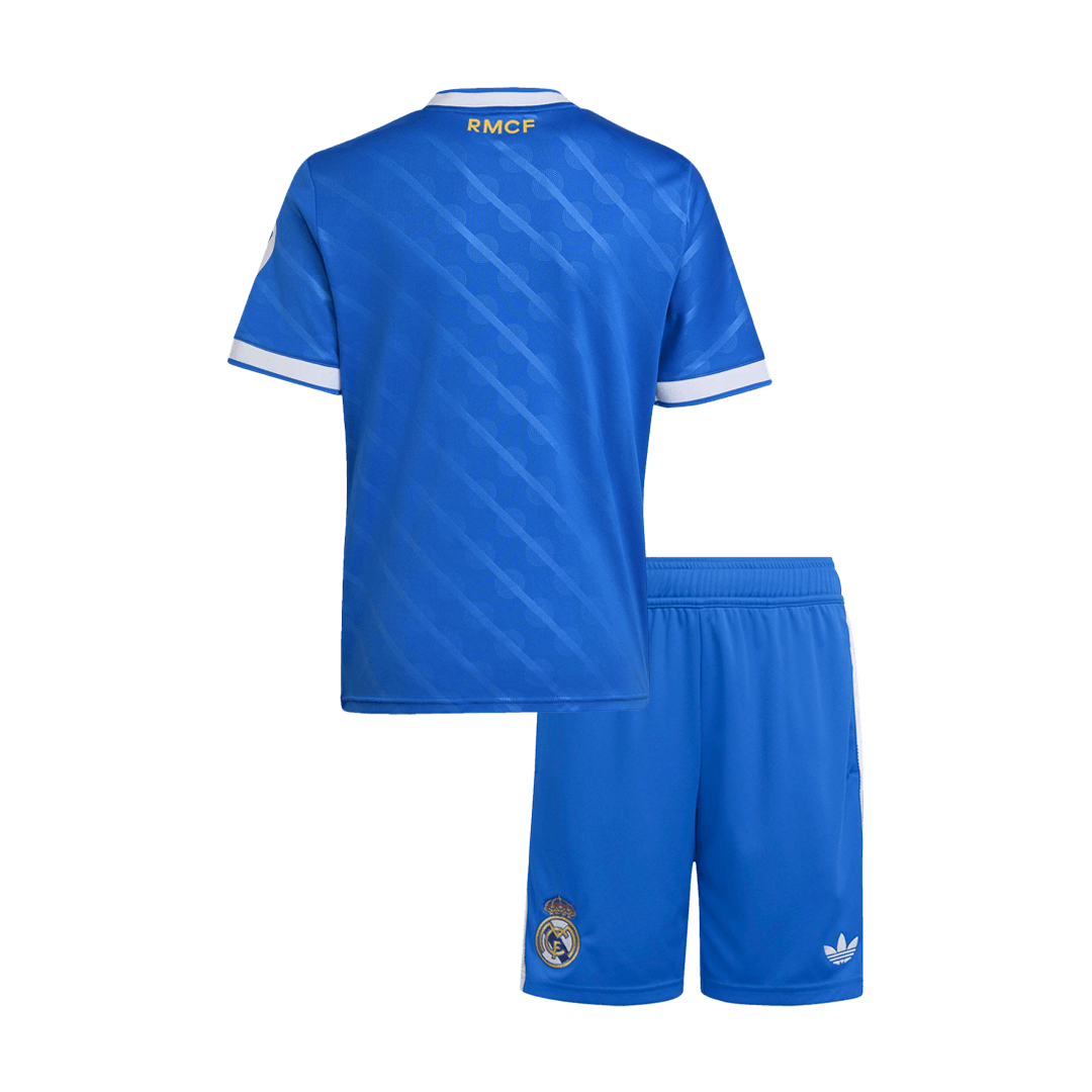 Real Madrid Tröja 2025/26 Tredje Blå Barn
