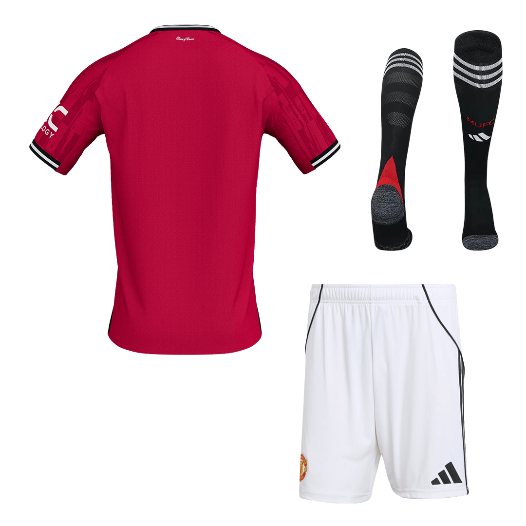 Manchester United Tröja Hemmaställ 2025/26 Röd