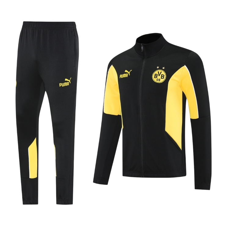 Borussia Dortmund Träningsset (Jacka+Byxor) 2025/26 Gul
