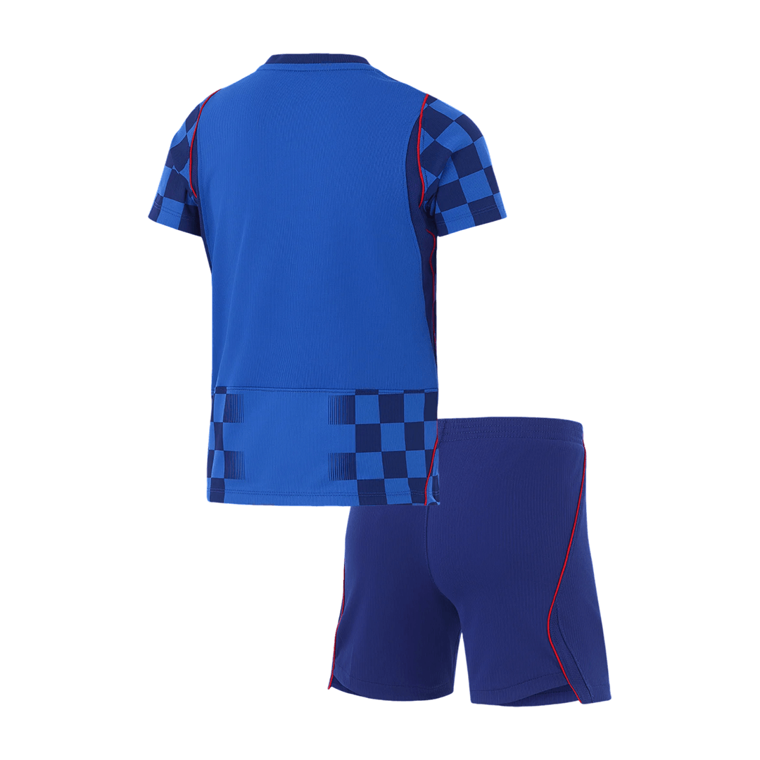 Kroatien Tröja 2026 Borta Blå Barn