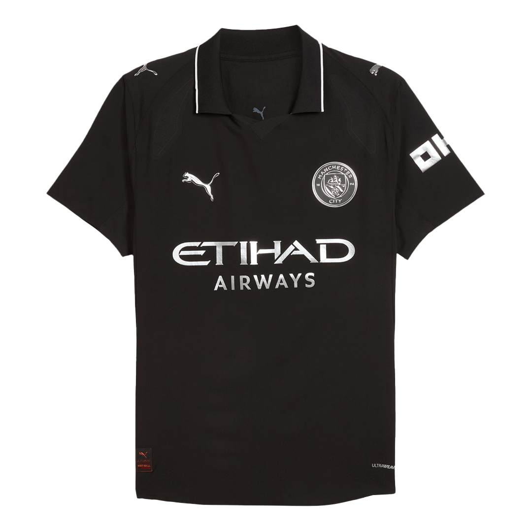 Manchester City Tröja FODEN #47 2025/26 Borta Svart