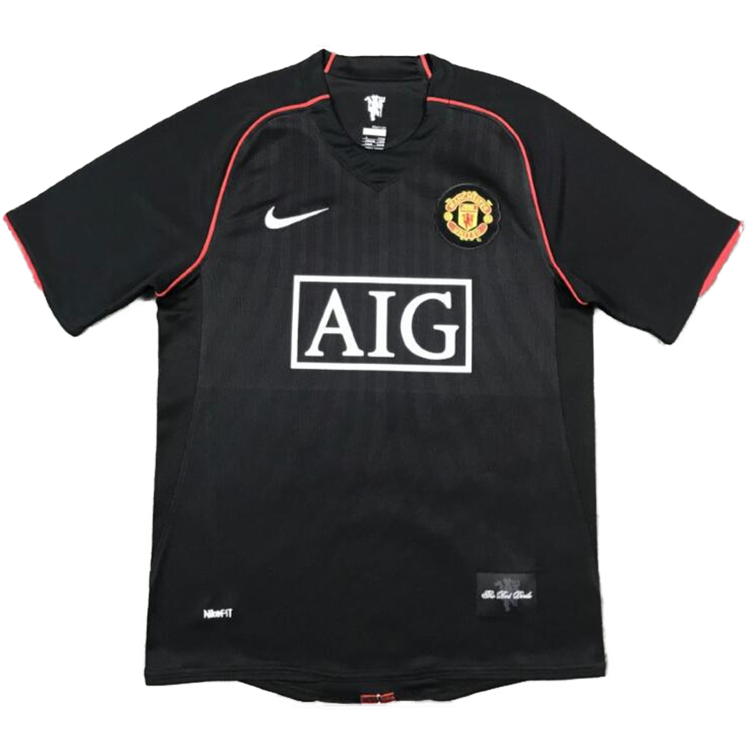 RONALDO #7 Manchester United Bortatröja 2007/08 Retro Tröja
Svart