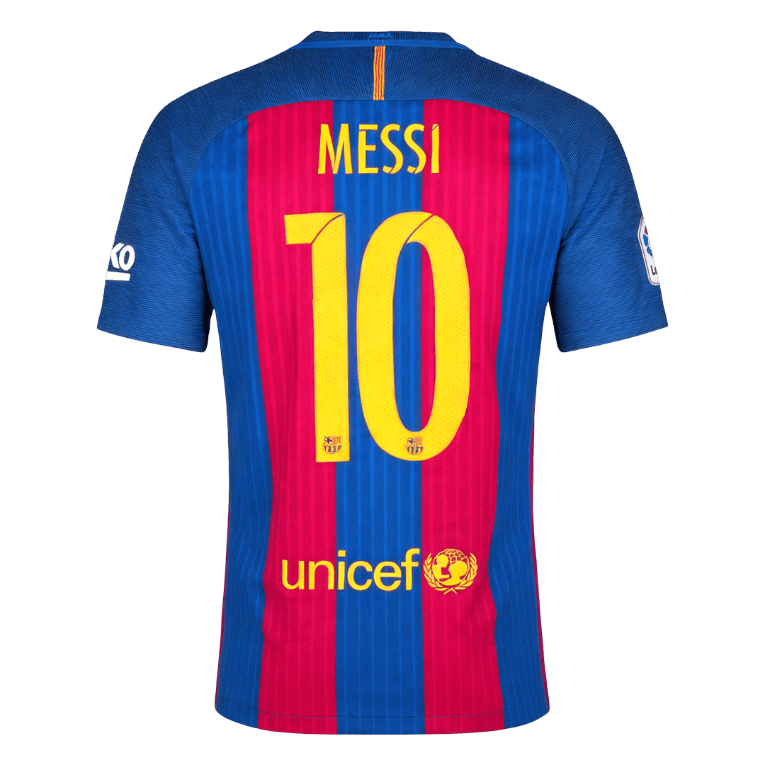 MESSI #10 Barcelona Hemmatröja 2016/17 Retro Tröja
Röd & Blå