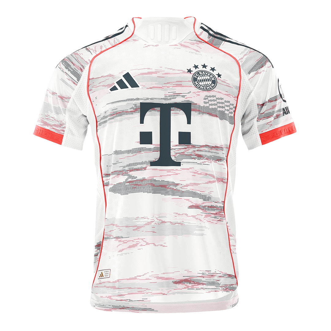 Bayern Munich Tröja UPAMECANO #2 2025/26 Borta Vit