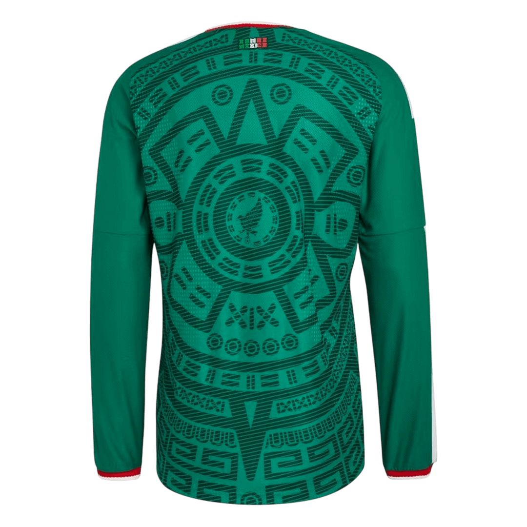 Mexiko Tröja 2026 Hemma Långärmad Grön