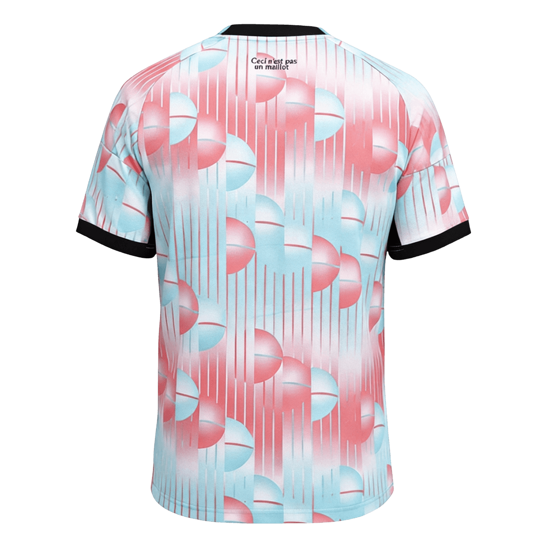 Belgien Tröja 2026 Borta Blue&Pink