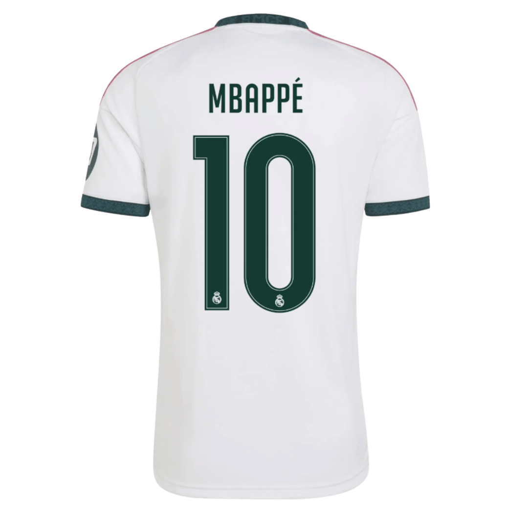 Real Madrid Tröja MBAPPÉ #10 2026/27 Hemma Autentisk Vit