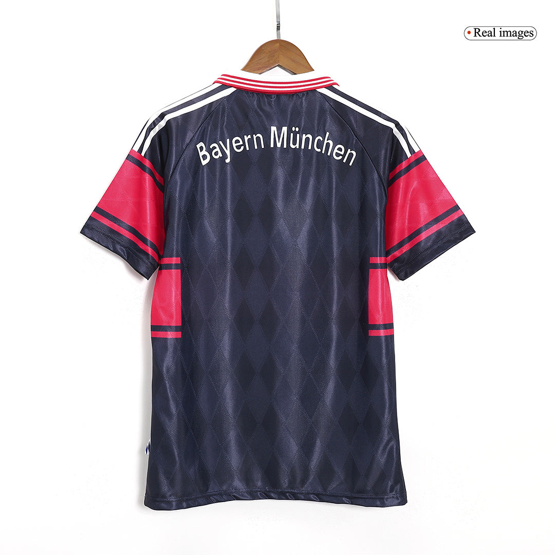 Bayern Munich Hemmatröja 1997/99 Retro Tröja
Black&Red