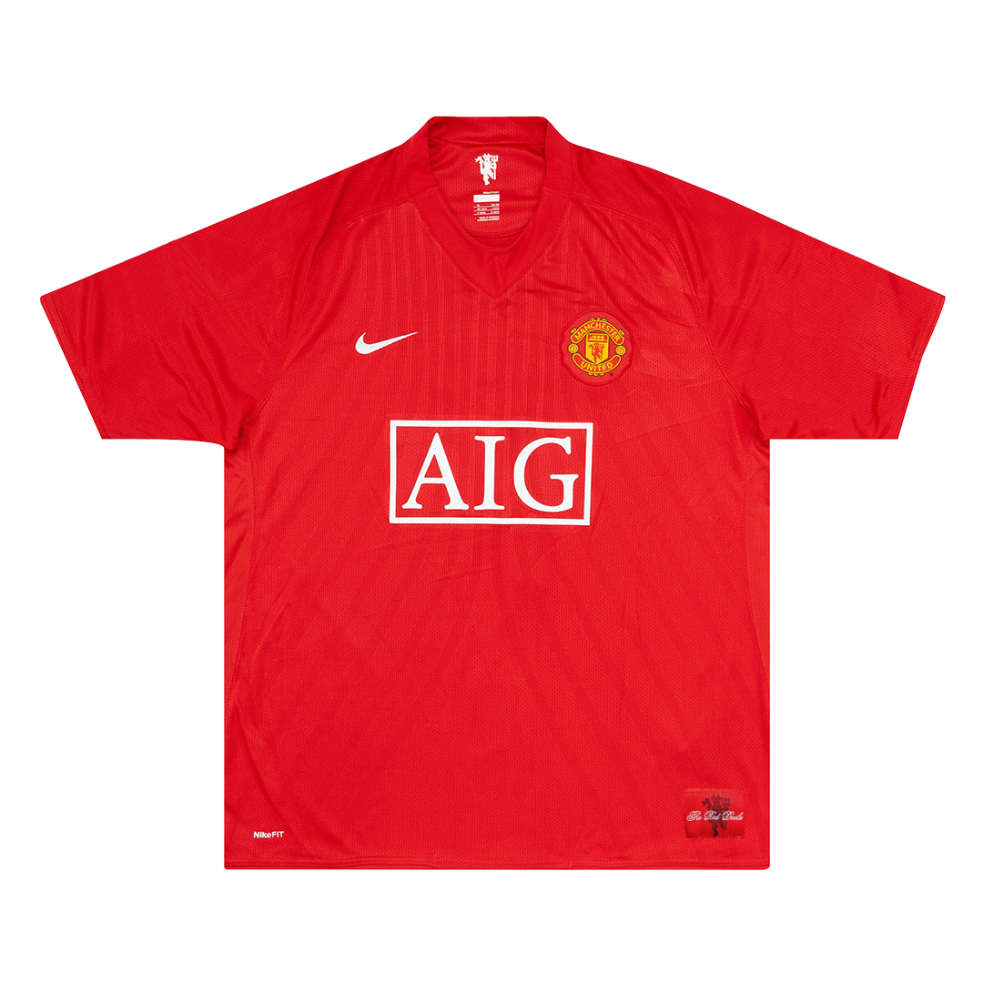 ROONEY #10 Manchester United Hemmatröja 2007/08 Retro Tröja
Röd