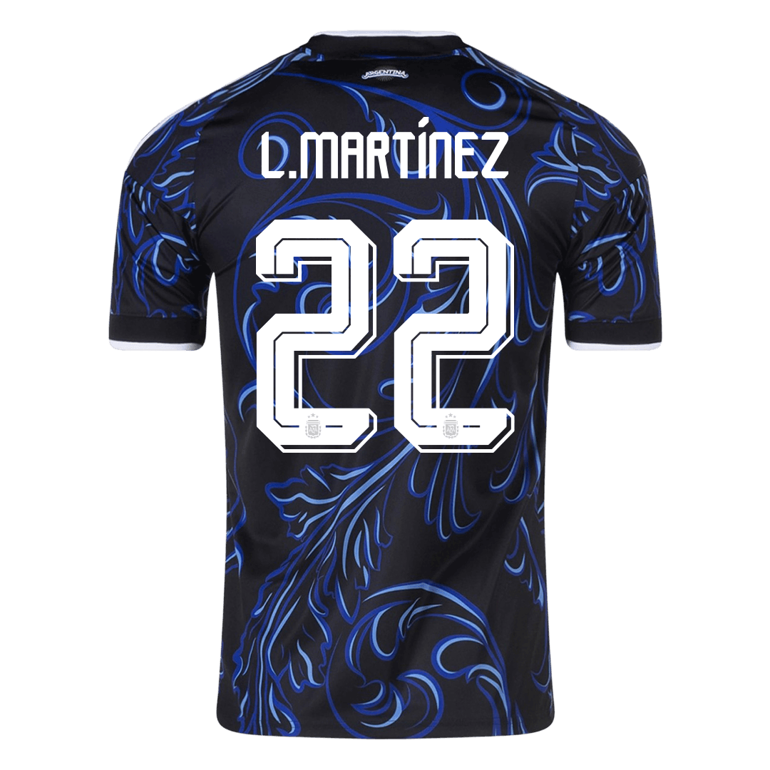 Argentina Tröja L. MARTÍNEZ #22 2026 Borta Svart