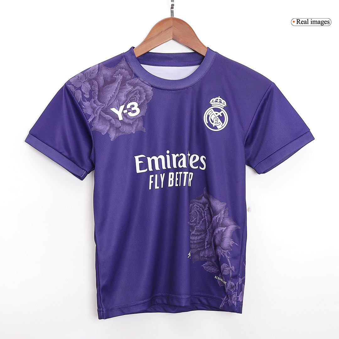 Real Madrid Tröja 2023/24 Fourth Away Lila Barn