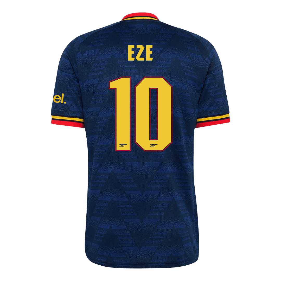 Arsenal Tröja EZE #10 2026/27 Borta Mörkblå - UCL