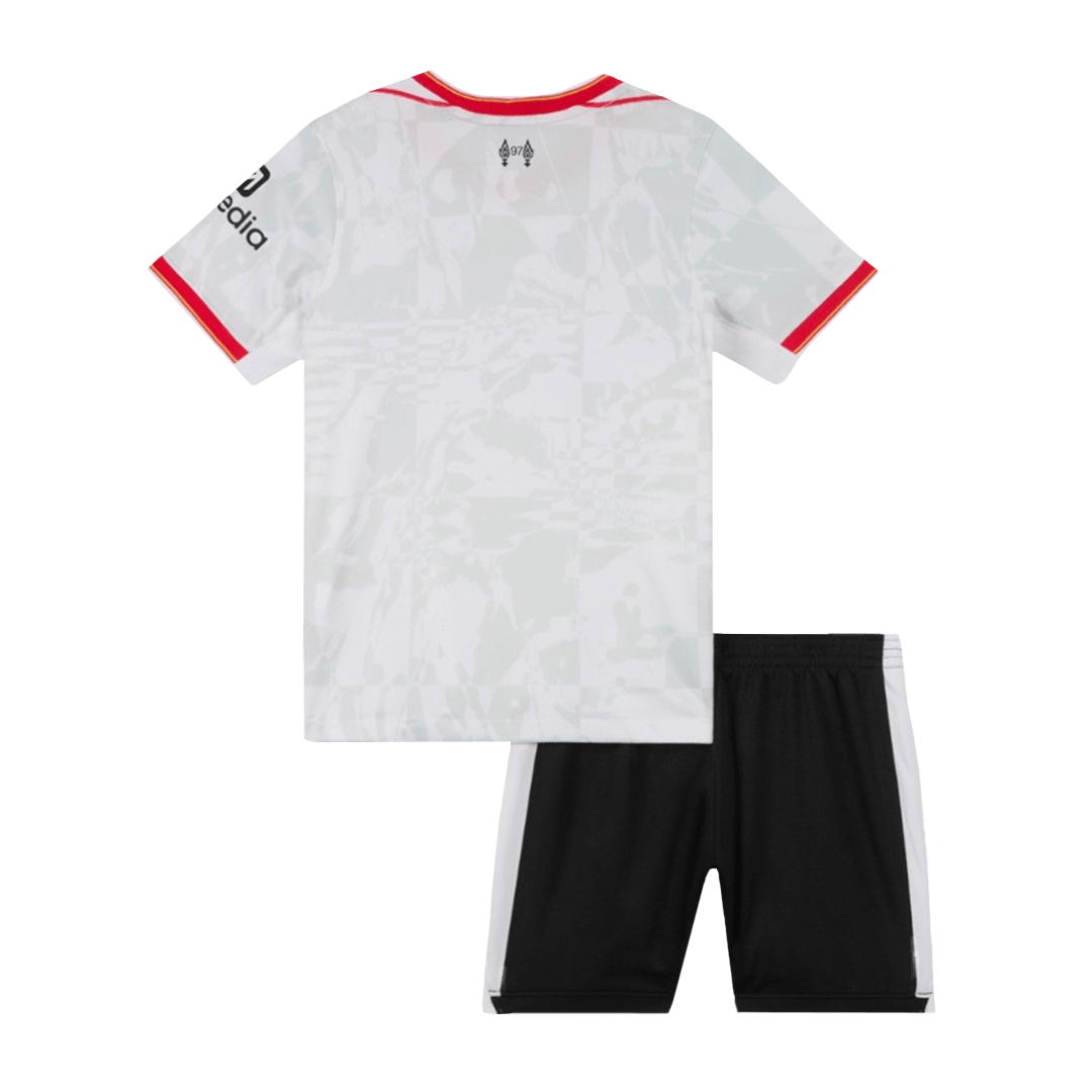 Liverpool Tröja 2024/25 Tredje Vit Barn
