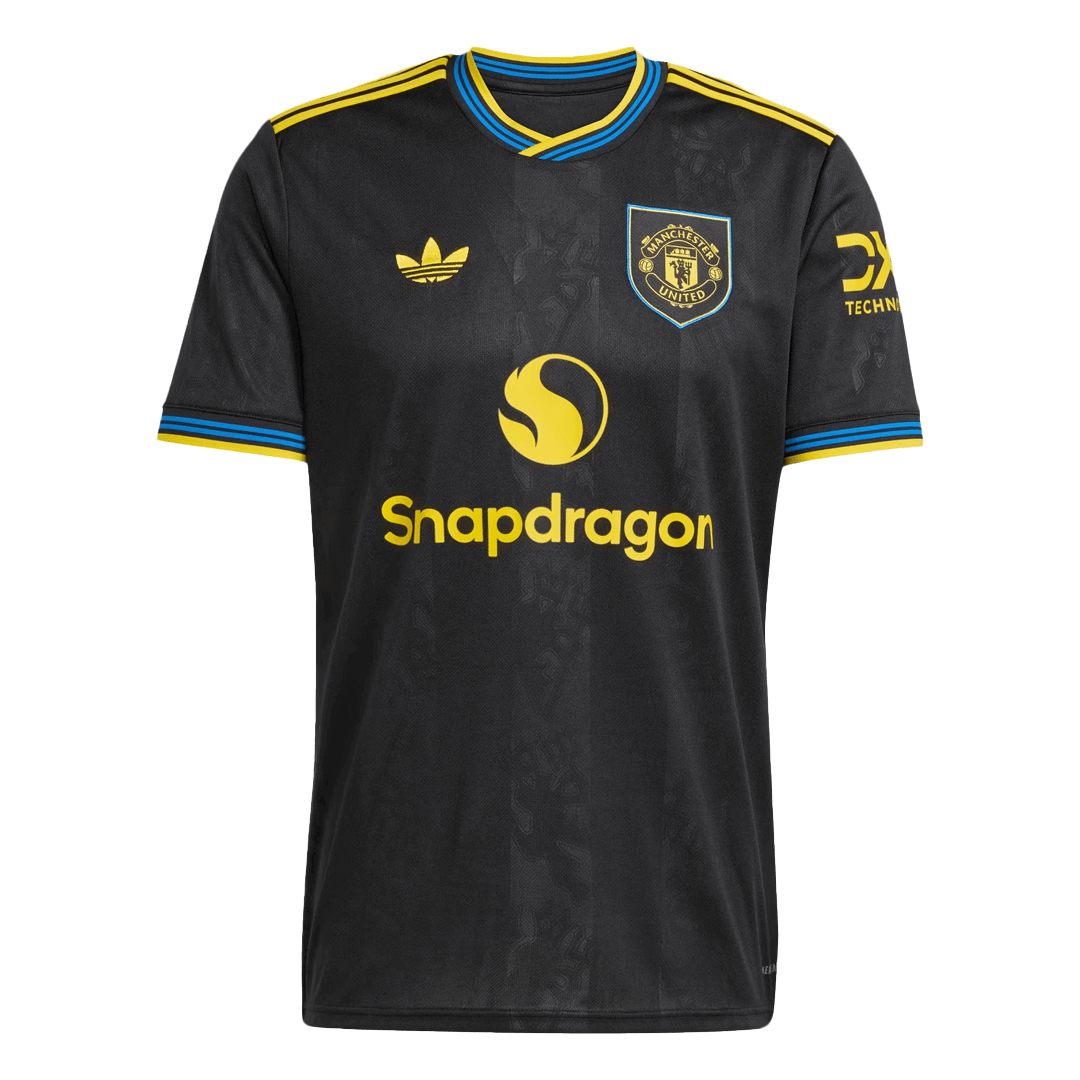 Manchester United Tröja MOUNT #7 2025/26 Tredje Svart