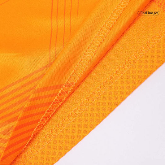 Real Madrid Tröja 2024/25 Borta Långärmad Orange-1
