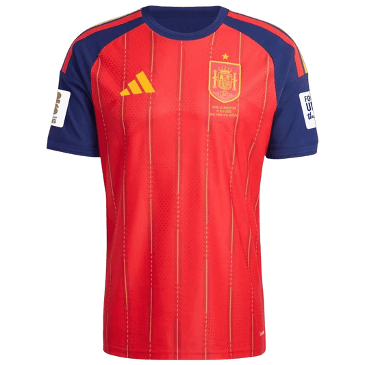 Spanien Tröja 2026 Hemma Autentisk Röd Final-1