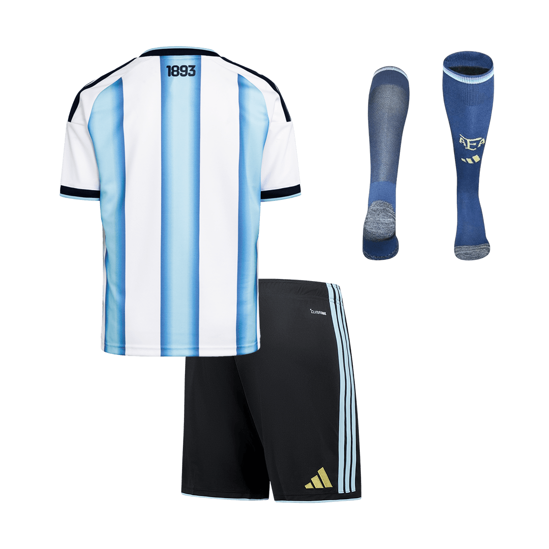 Argentina Tröja 2026 Hemmaställ Blå & Vit Barn