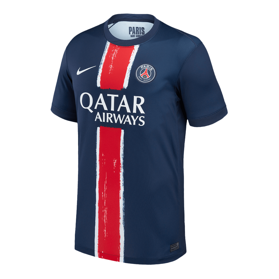 PSG Tröja KVARATSKHELIA #7 2024/25 Hemma Mörkblå - UCL