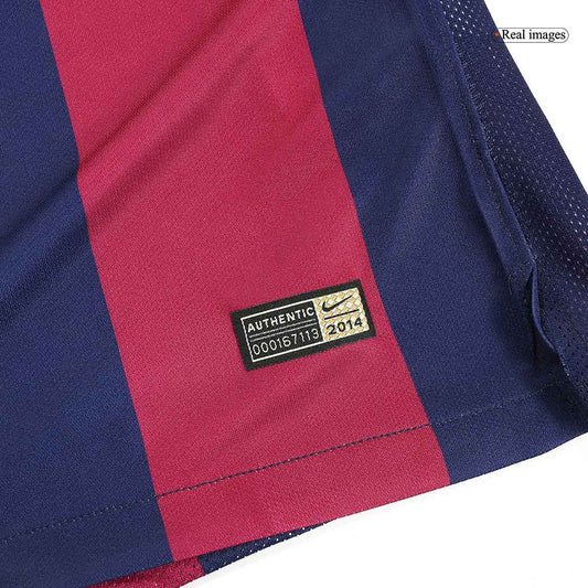 Barcelona Hemmatröja 2014/15 Retro Tröja
Röd & Blå-1