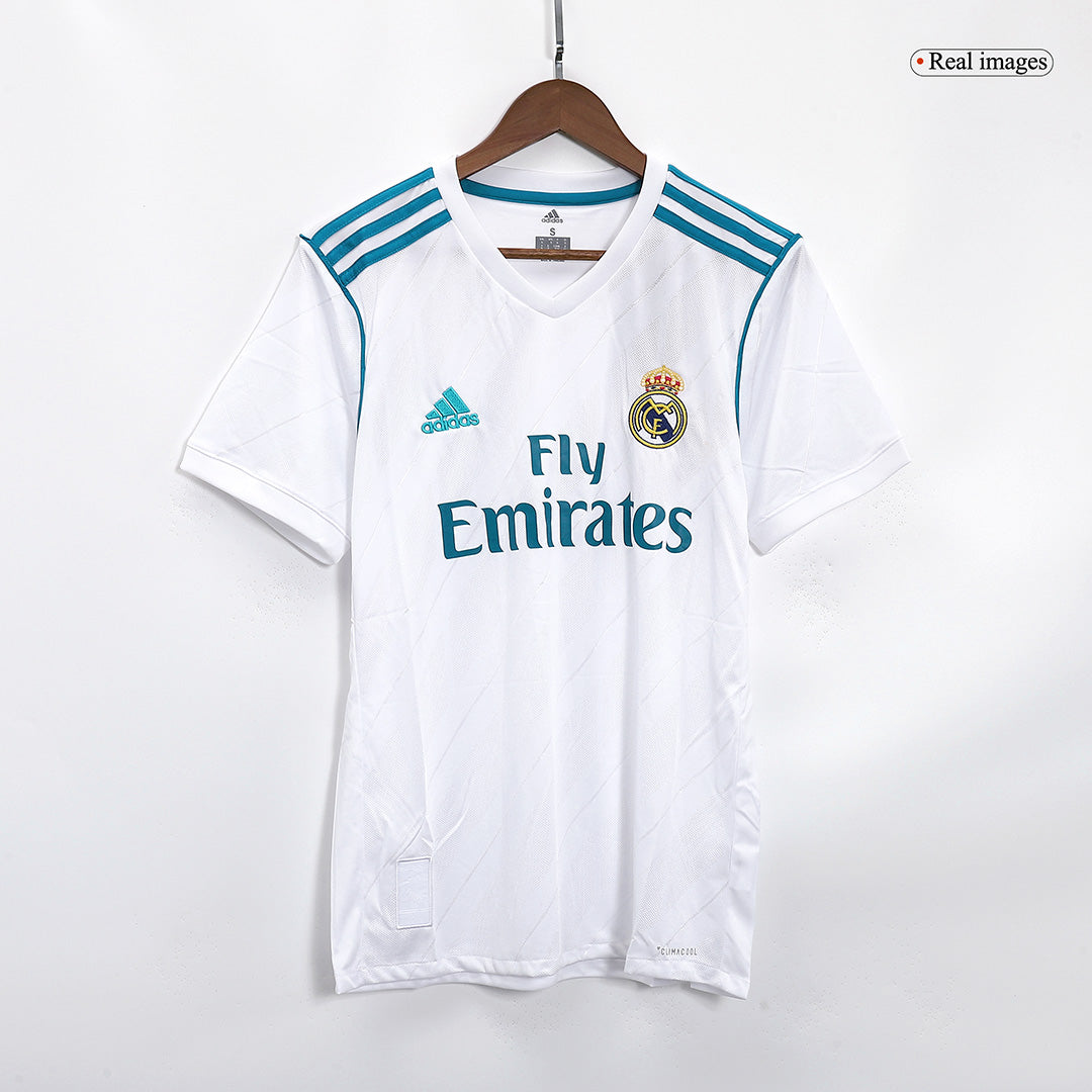 MODRIĆ #10 Real Madrid Hemmatröja 2017/18 Retro Tröja
Vit