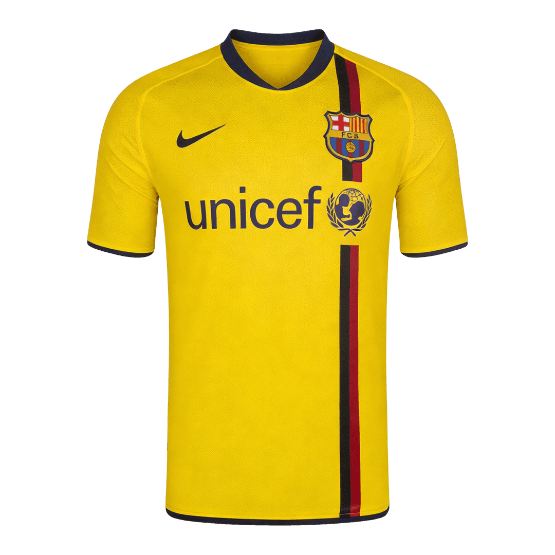 Barcelona Bortatröja 2008/10 Retro Tröja
Gul