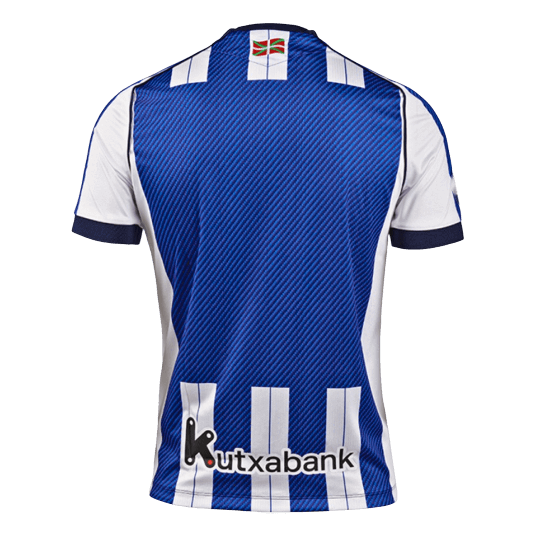 Real Sociedad Tröja 2025/26 Hemma Blå & Vit