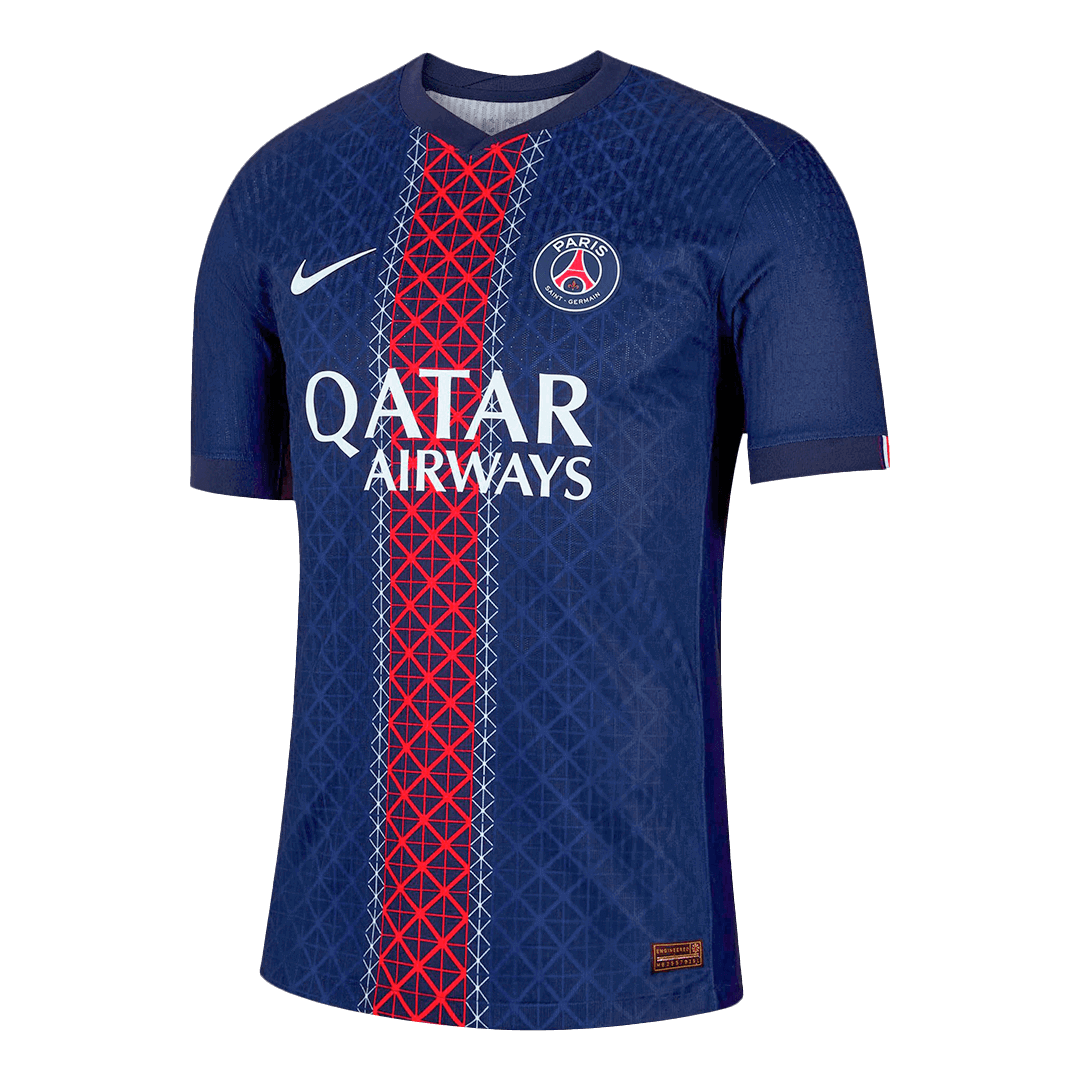 PSG Tröja VITINHA #17 2025/26 Hemma Mörkblå