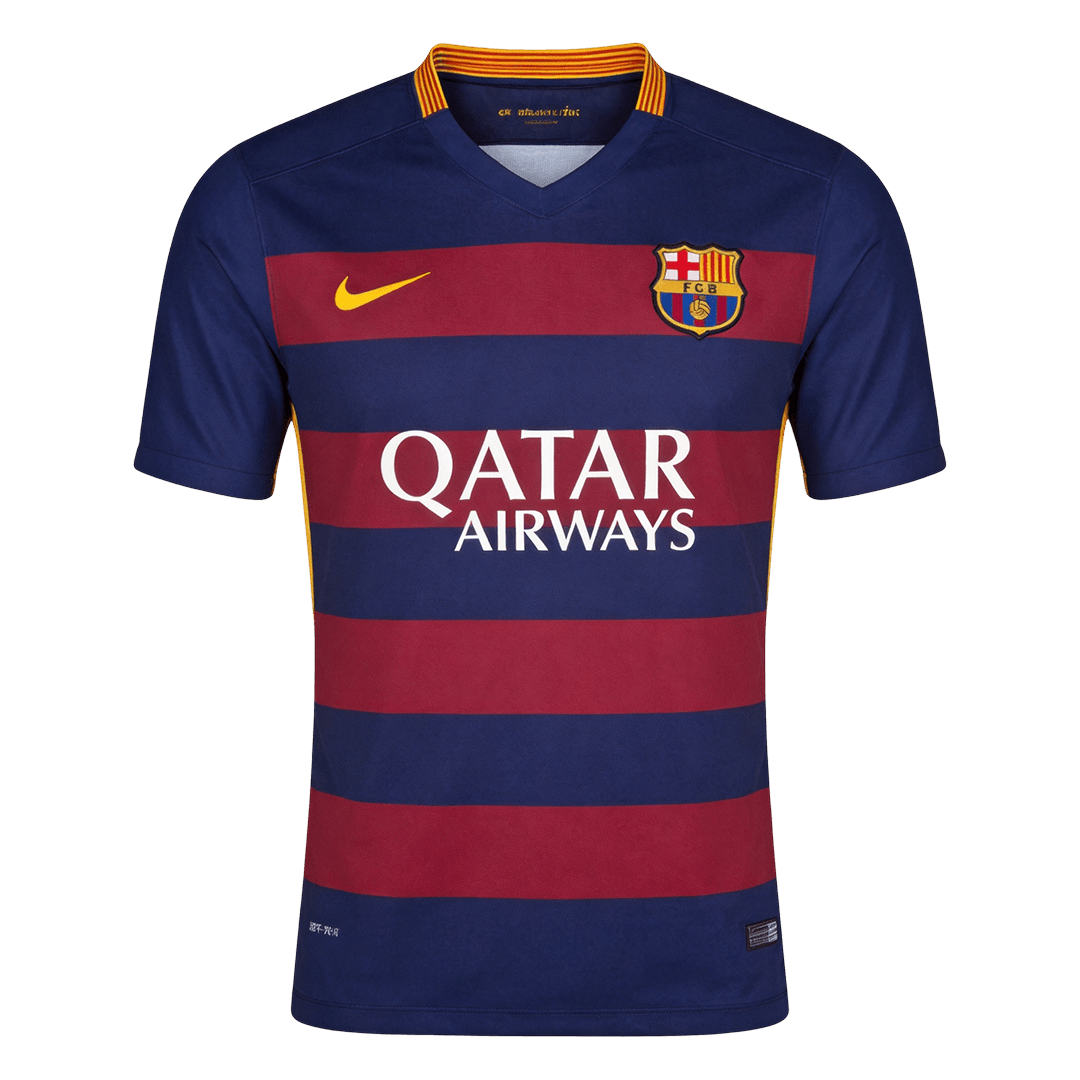 Barcelona Hemmatröja 2015/16 Retro Tröja
Blue&Garnet