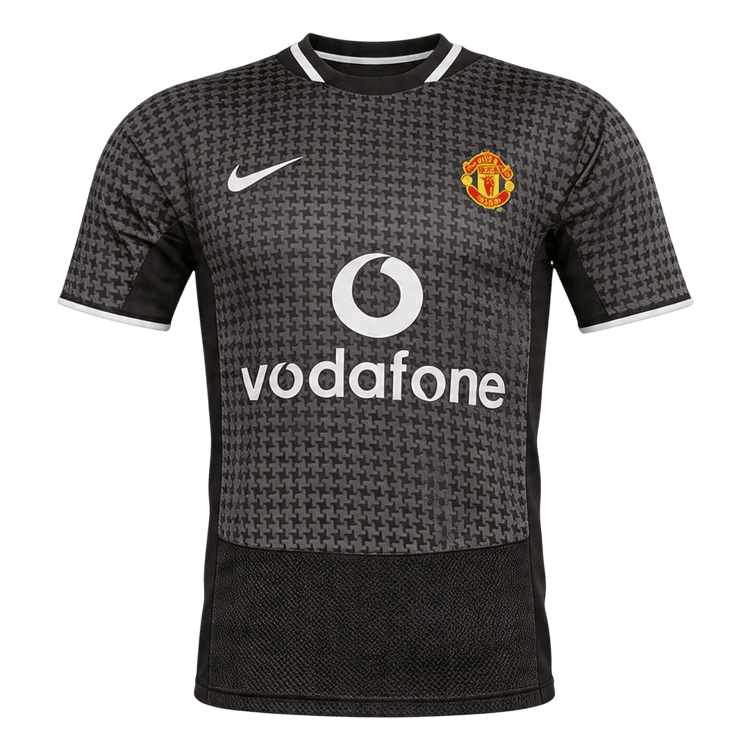 Manchester United Bortatröja 2003/05 Retro Tröja
Svart