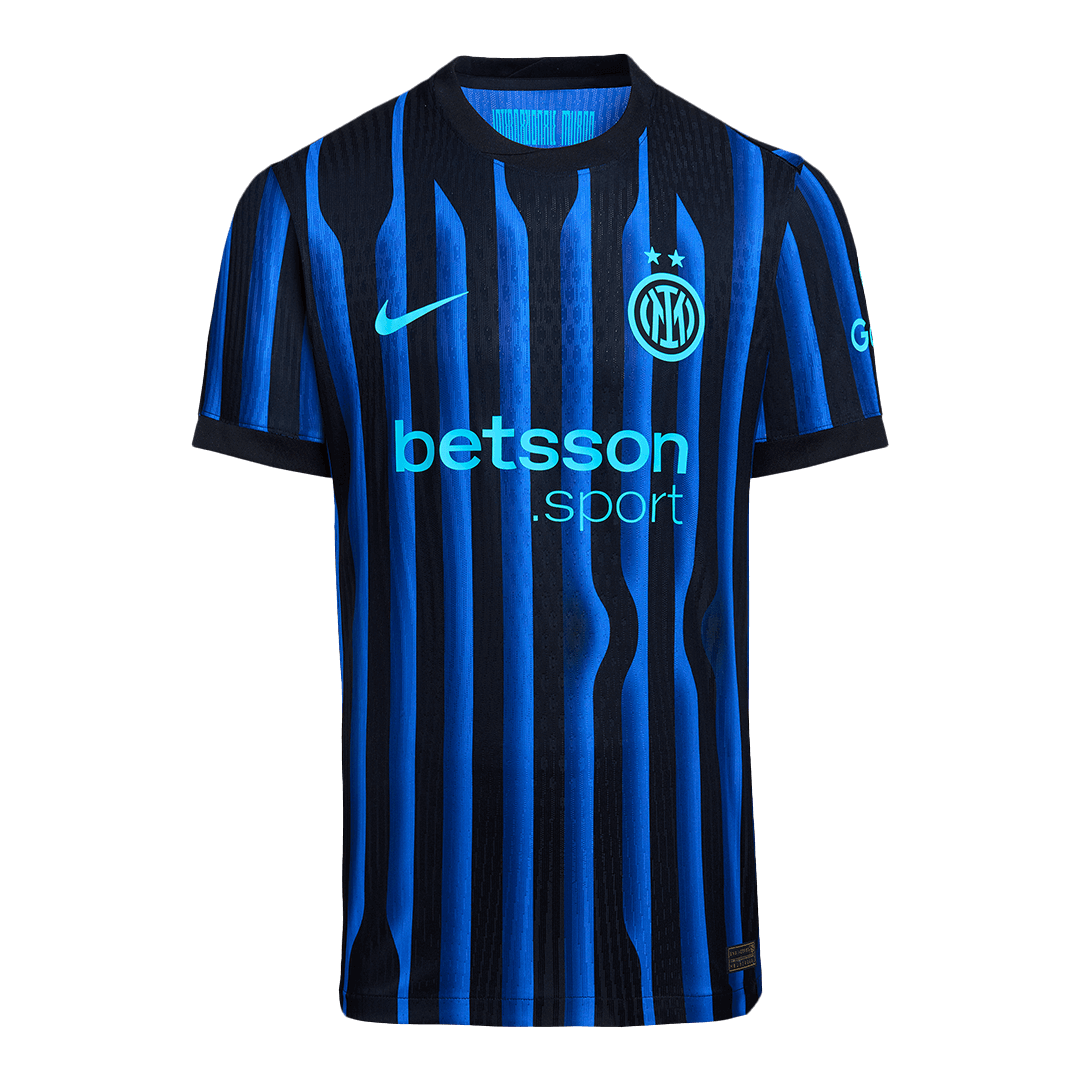 Inter Milan Tröja DUMFRIES #2 2025/26 Hemma Autentisk Blå och svart