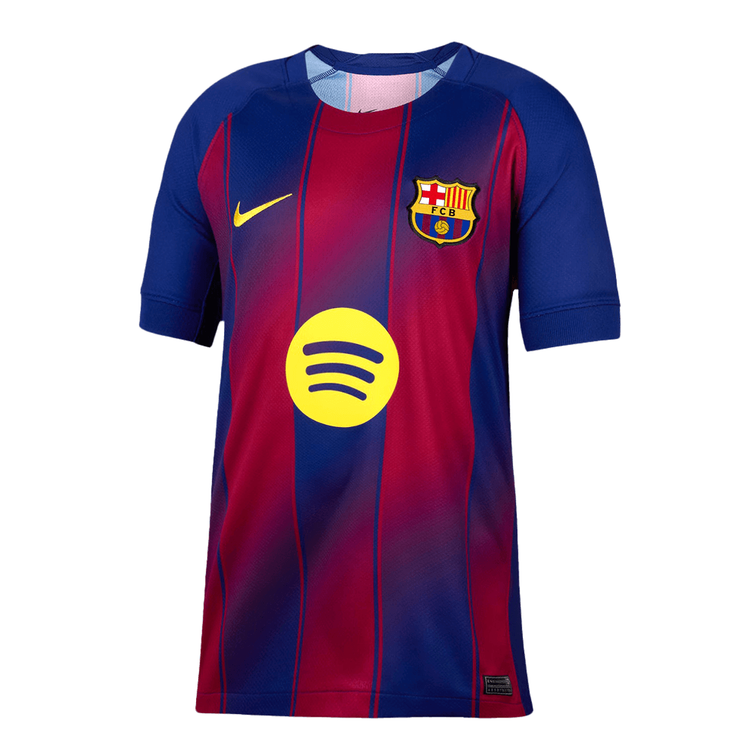 ROONY #19 Barcelona Tröja 2025/26 Hemma Premium Röd & Blå