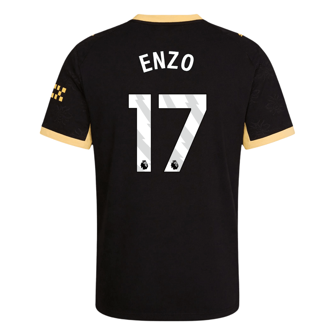 Manchester City Tröja ENZO #17 2026/27 Borta Autentisk Svart