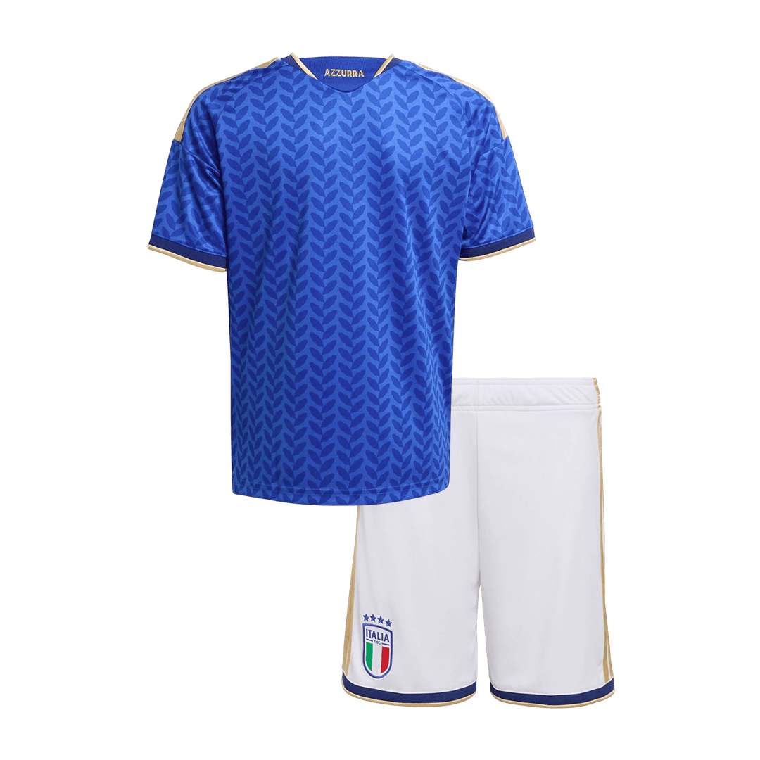 Italien Tröja 2026 Hemma Blå Barn Premium