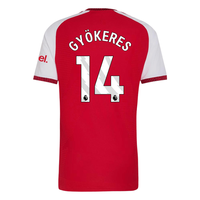 Arsenal Tröja GYÖKERES #14 2026/27 Hemma Autentisk Röd