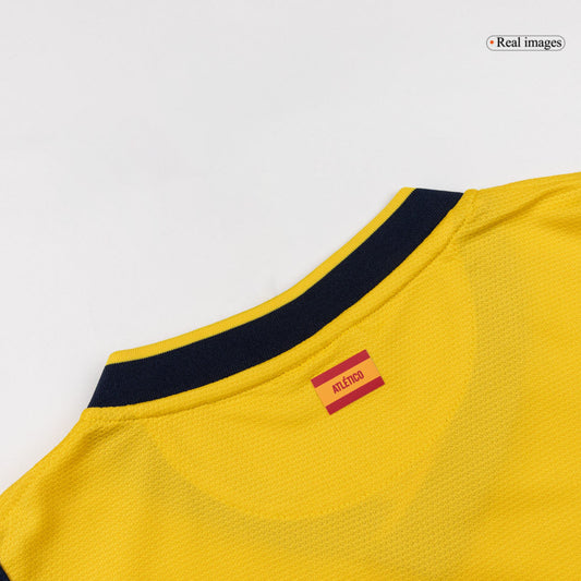Atletico Madrid Bortatröja 2013/14 Retro Tröja
Gul-1
