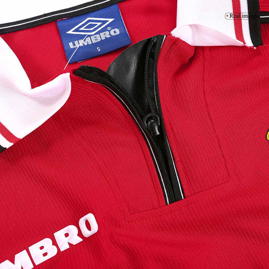 Manchester United Hemmatröja 1998/99 Retro Tröja-1