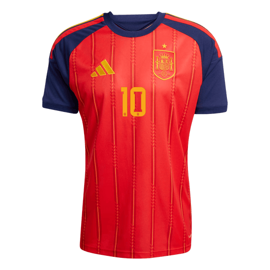 OLMO #10 Spanien Tröja 2026 Hemma Premium Röd-1