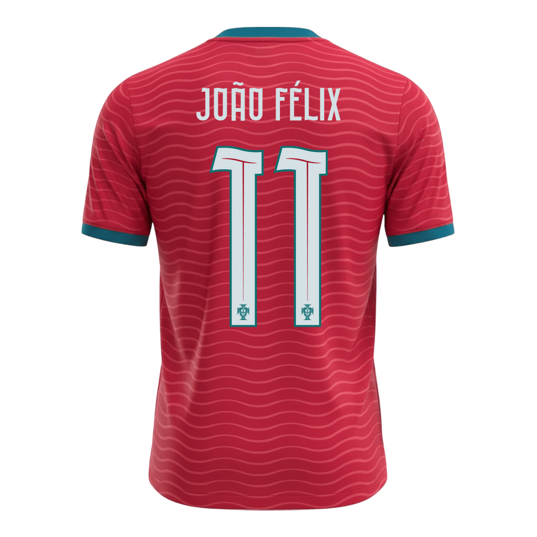 JOÃO FÉLIX #11 Portugal Tröja 2026 Hemma Premium Röd