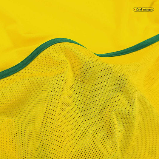 RONALDO #9 Brasilien Hemmatröja 2002/03 Retro Tröja
Gul-1