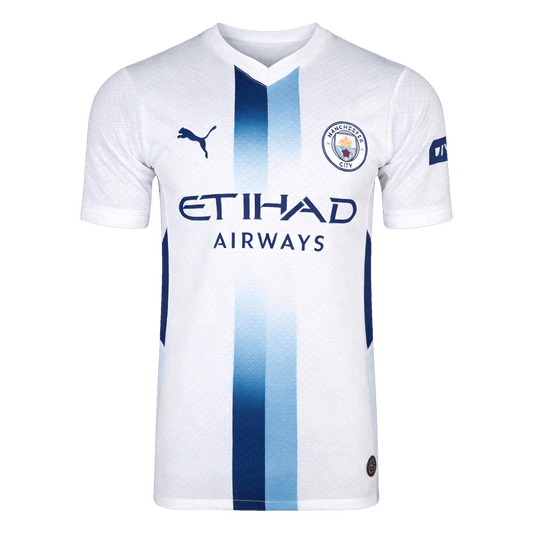 Manchester City Tröja HAALAND #9 2026/27 Tredje Autentisk Vit-1