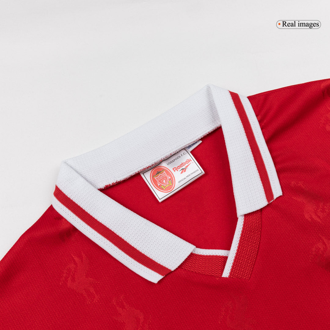 Liverpool Hemmatröja 1996/97 Retro Tröja
Röd