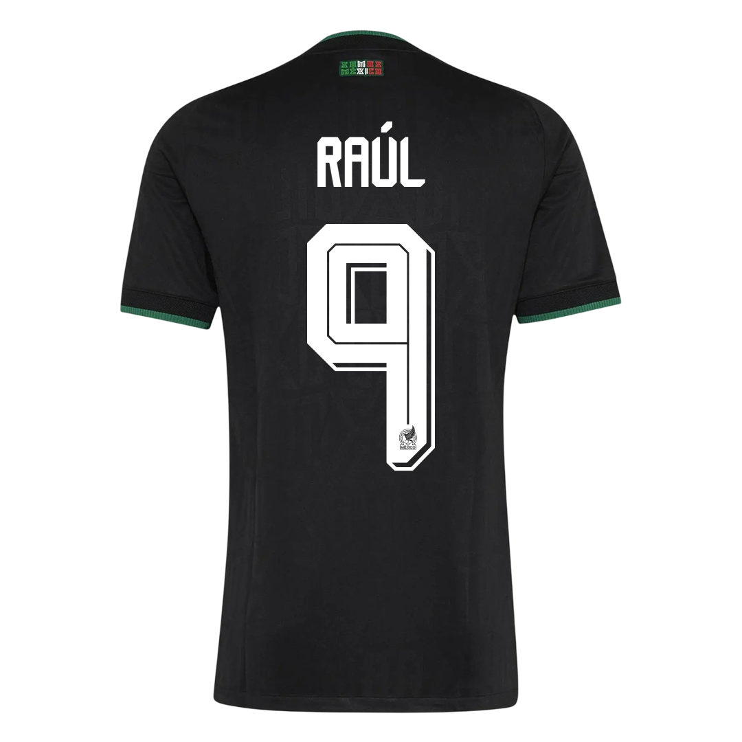 Mexiko Tröja RAÚL #9 2026 Tredje Autentisk Svart