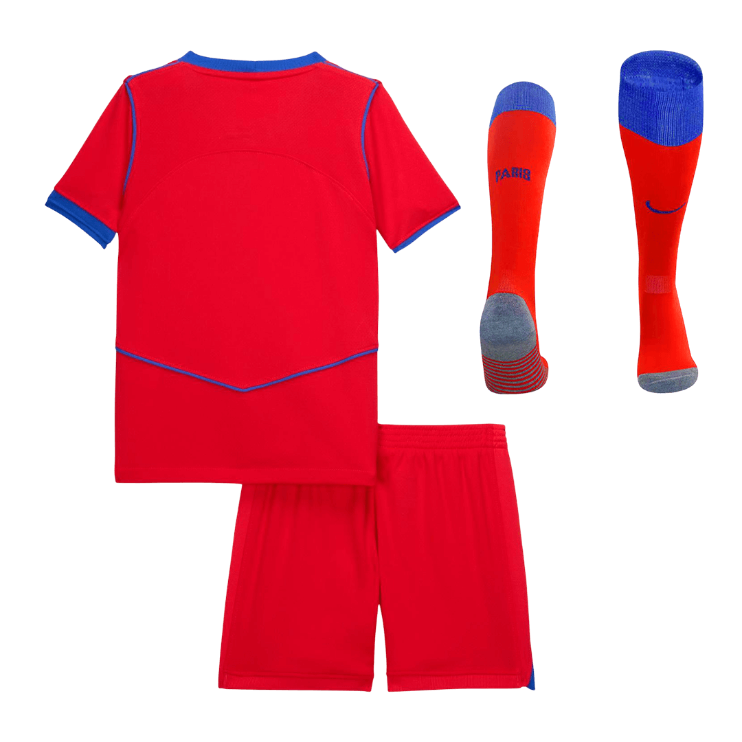 PSG Tröja 2025/26 Tredjeställ Röd Barn