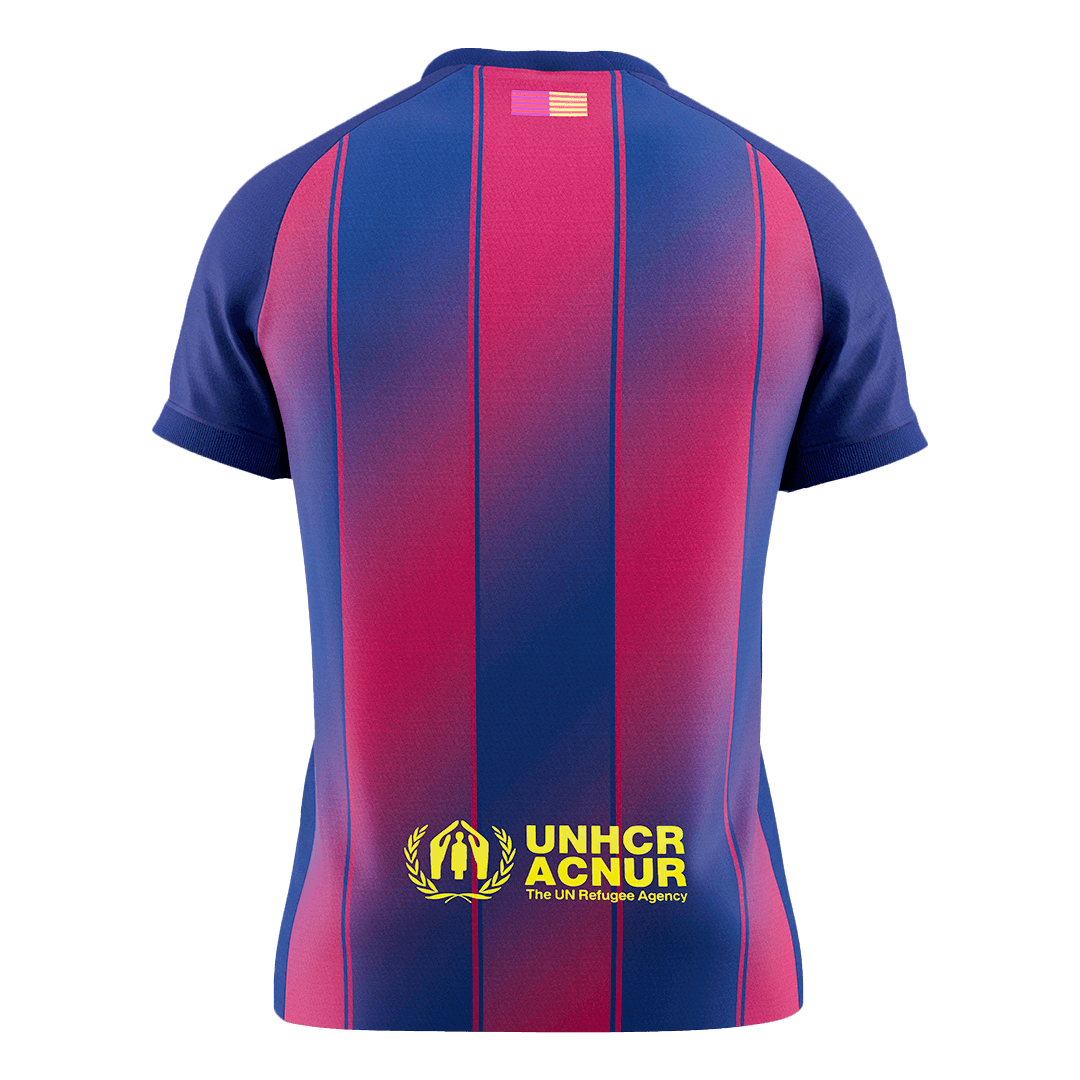Barcelona Tröja 2025/26 Hemma Premium Röd & Blå